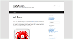 Desktop Screenshot of m.phyfun.com